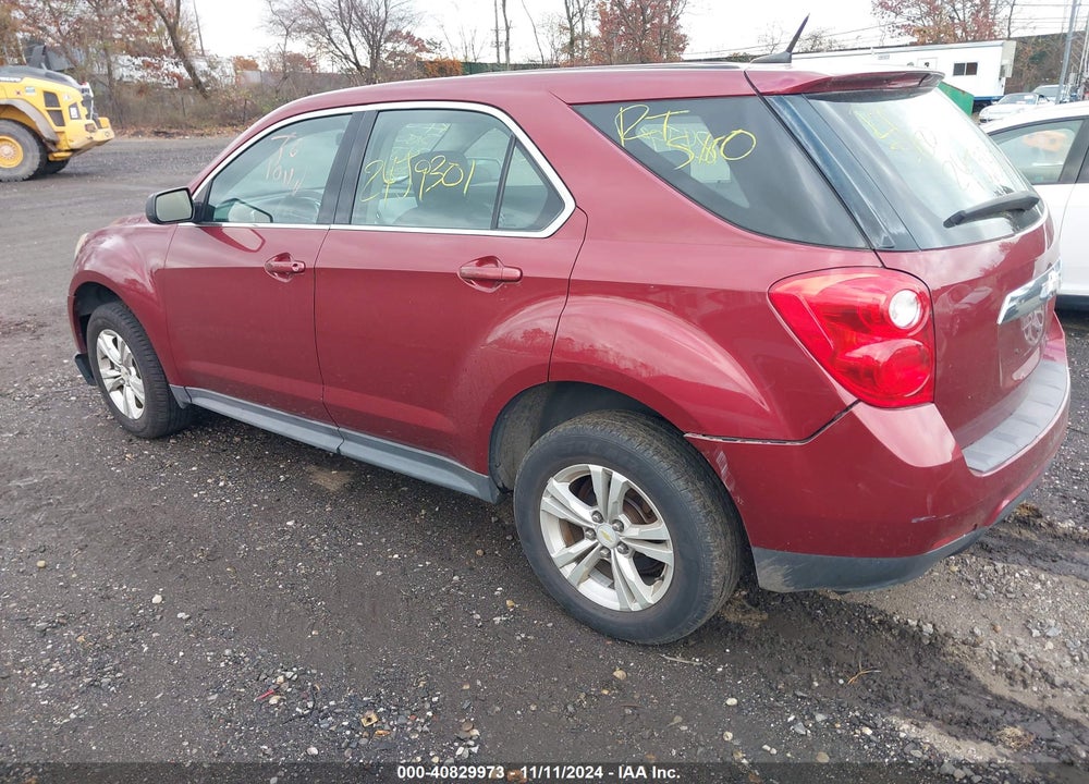 2010 CHEVROLET EQUINOX LS VIN: 2CNALBEW7A6248769