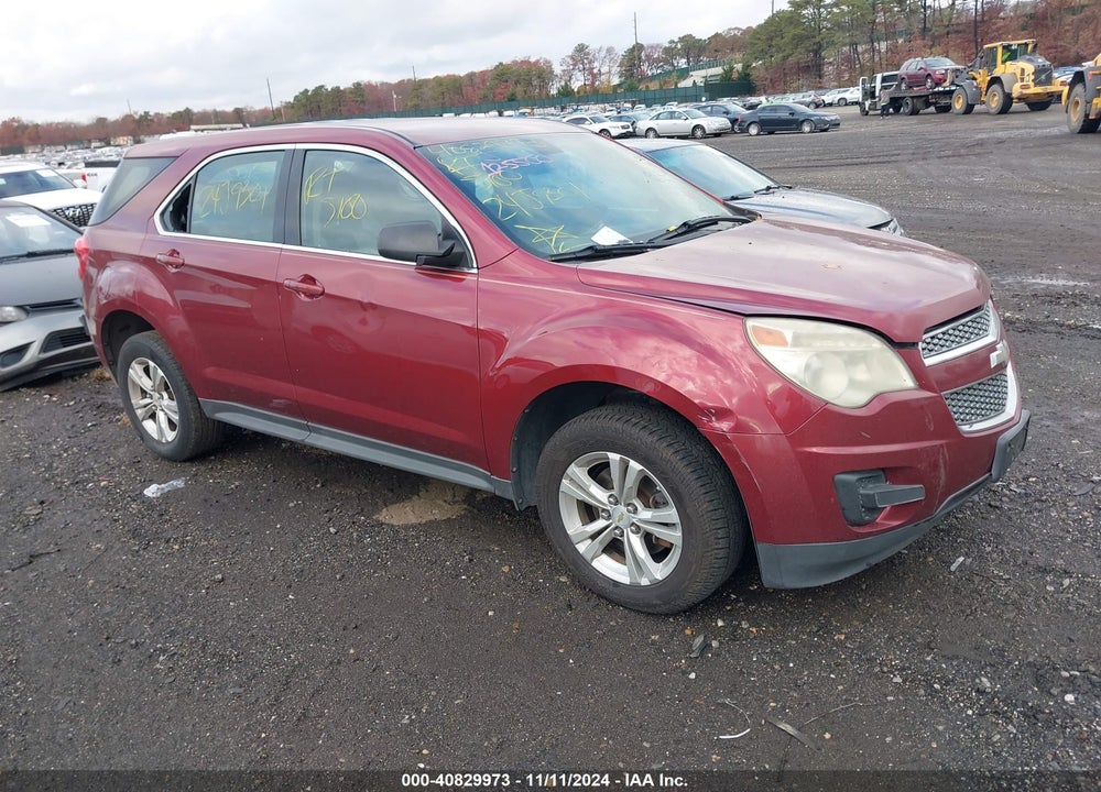 2010 CHEVROLET EQUINOX LS VIN: 2CNALBEW7A6248769