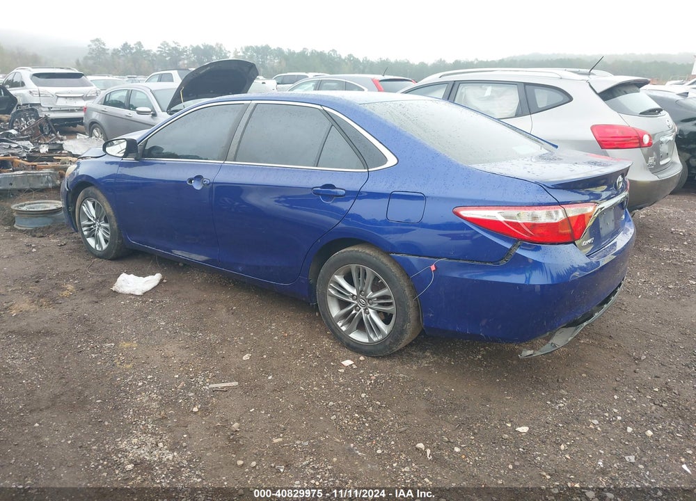 2015 TOYOTA CAMRY SE VIN: 4T1BF1FK0FU894942
