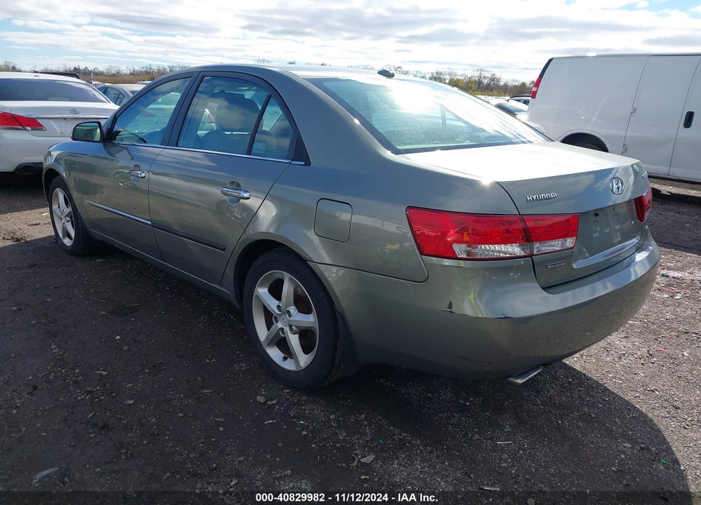 2008 HYUNDAI SONATA LIMITED V6/SE V6 VIN: 5NPEU46F28H317614