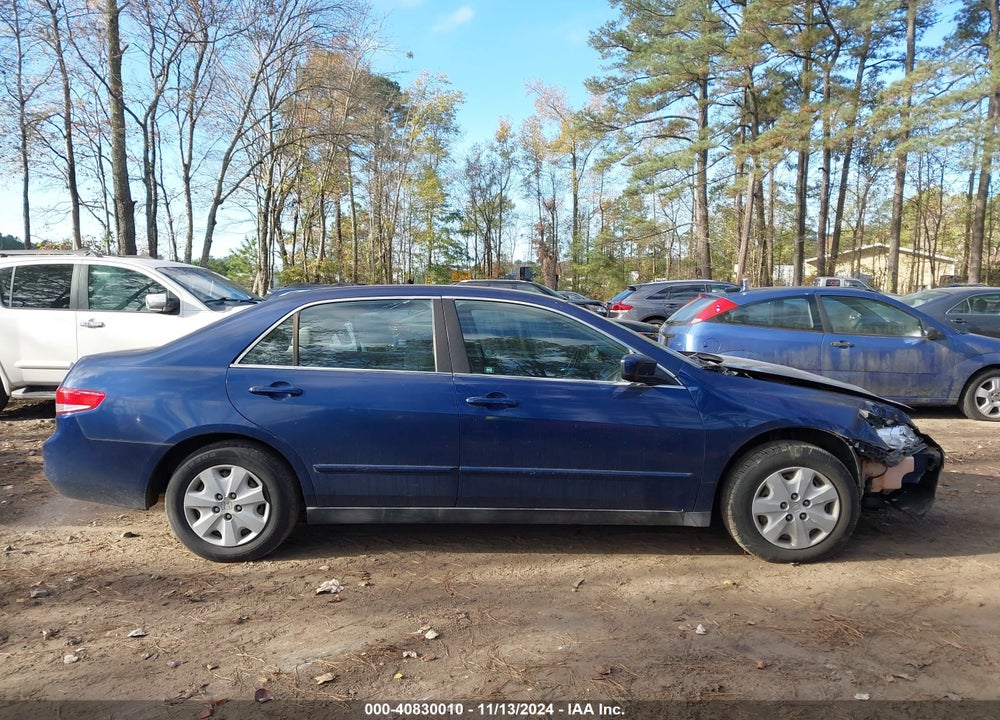 2003 HONDA ACCORD 2.4 LX VIN: 1HGCM56323A033615