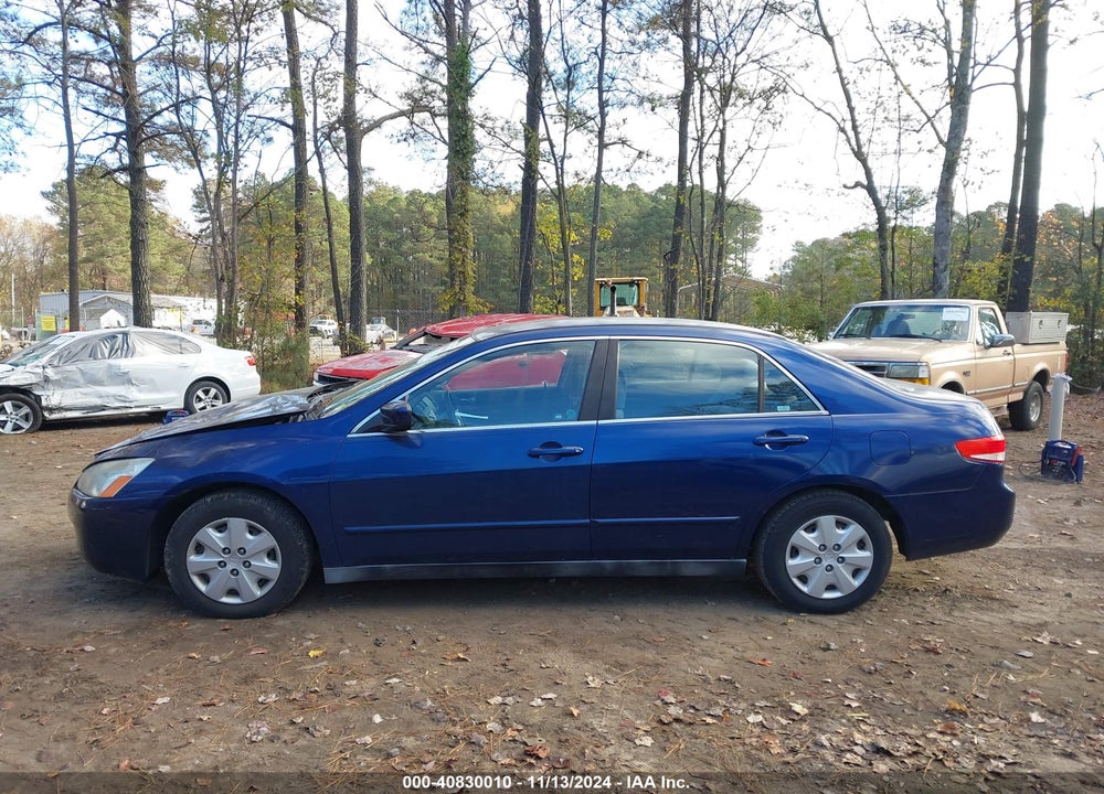 2003 HONDA ACCORD 2.4 LX VIN: 1HGCM56323A033615