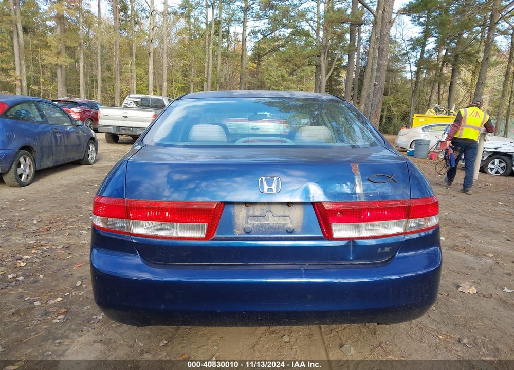 2003 HONDA ACCORD 2.4 LX VIN: 1HGCM56323A033615