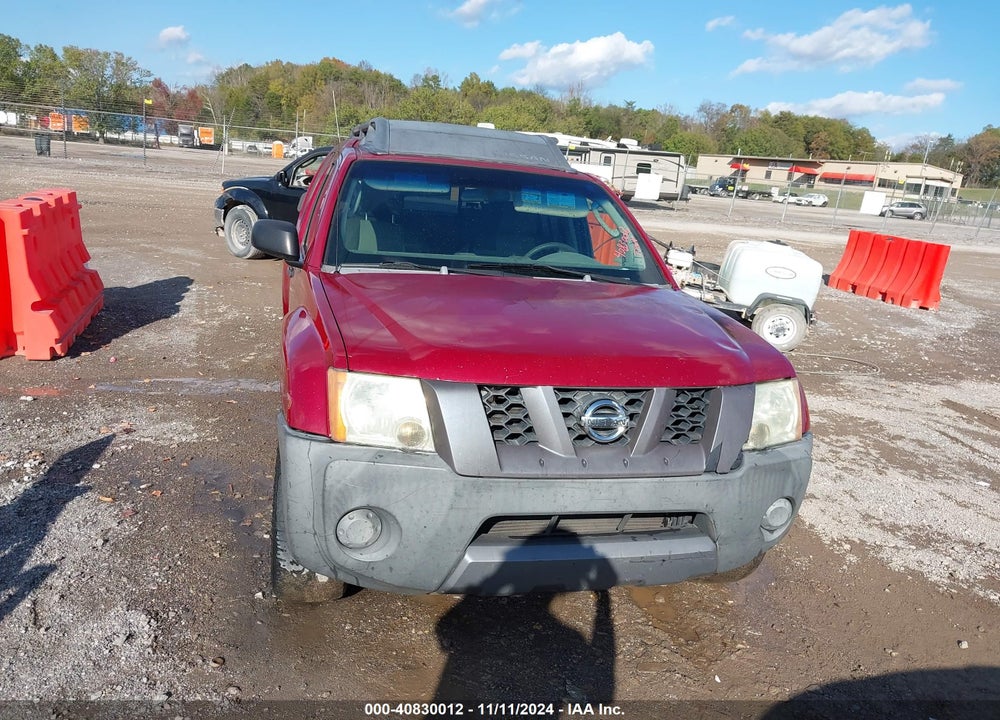 2006 NISSAN XTERRA S VIN: 5N1AN08U06C515628