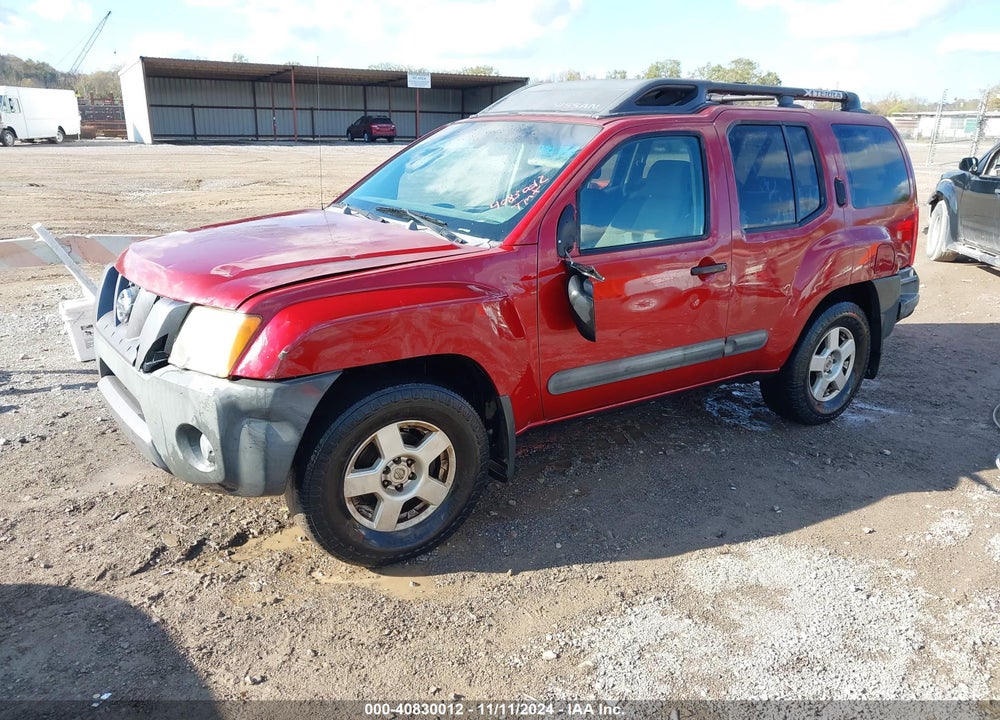 2006 NISSAN XTERRA S VIN: 5N1AN08U06C515628