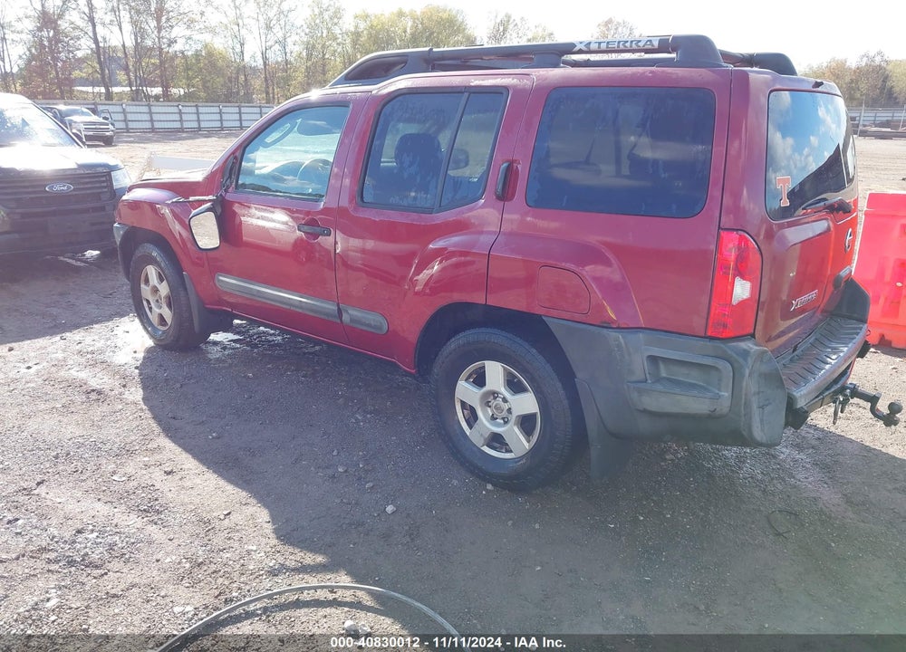 2006 NISSAN XTERRA S VIN: 5N1AN08U06C515628