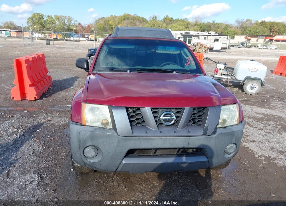 2006 NISSAN XTERRA S VIN: 5N1AN08U06C515628