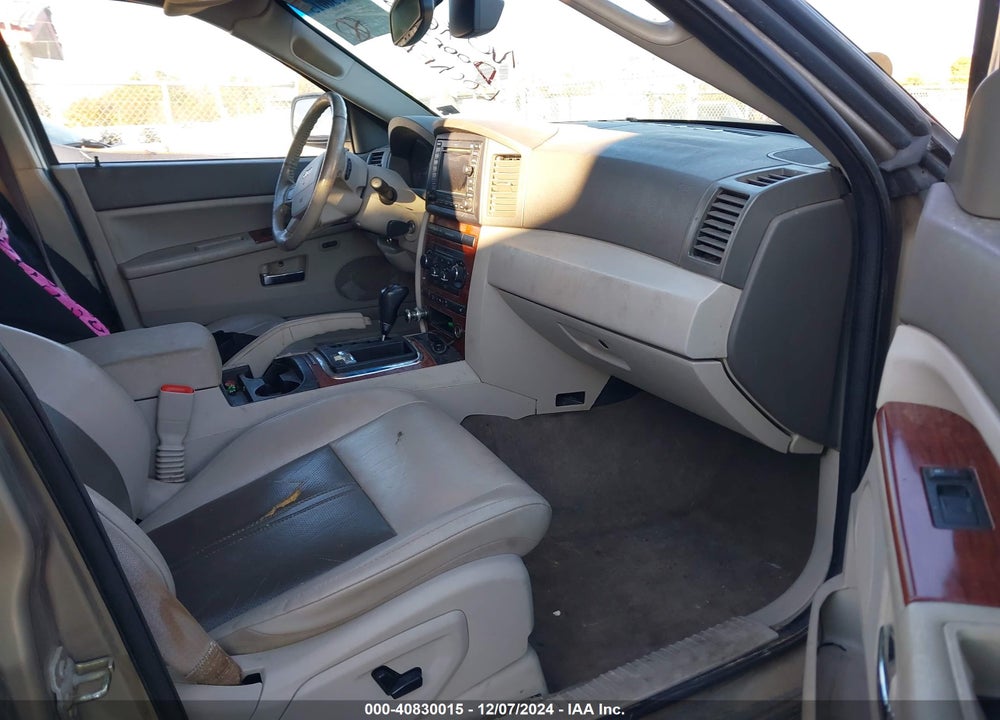 2005 JEEP GRAND CHEROKEE LIMITED VIN: 1J4HR58285C644860