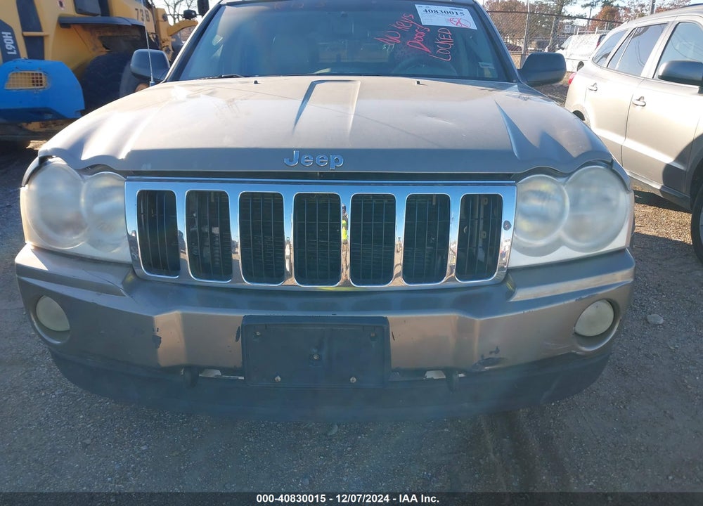 2005 JEEP GRAND CHEROKEE LIMITED VIN: 1J4HR58285C644860