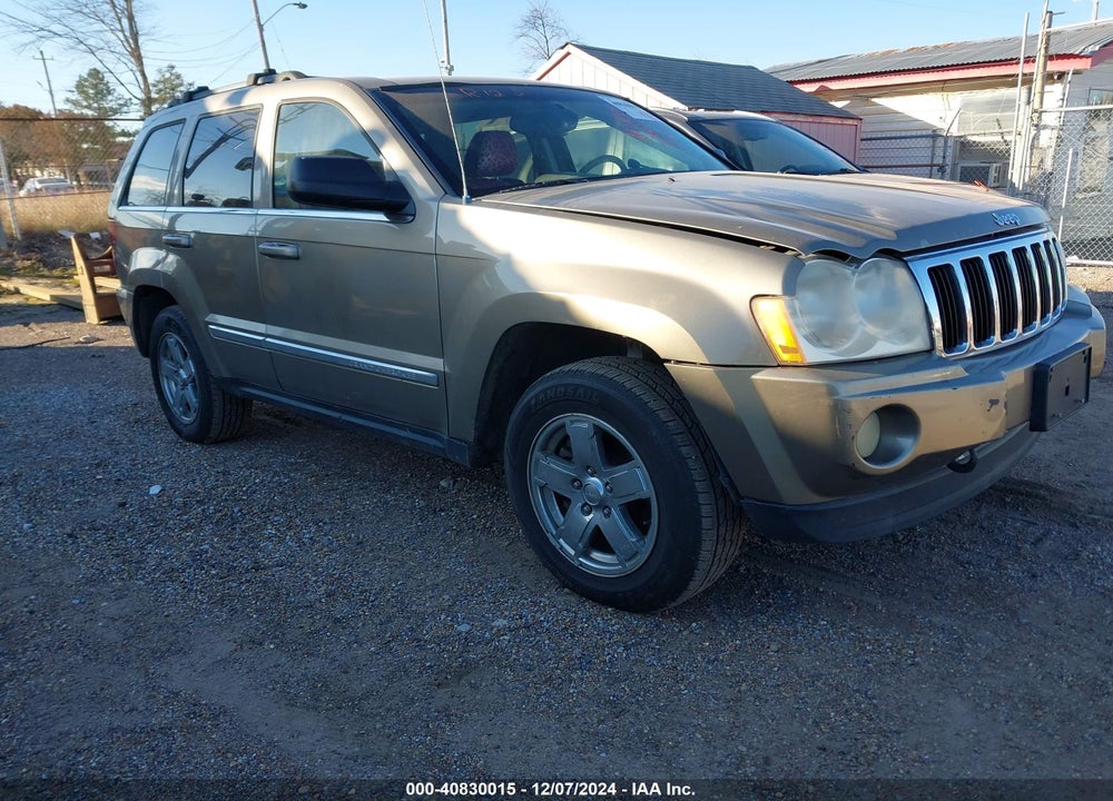 2005 JEEP GRAND CHEROKEE LIMITED VIN: 1J4HR58285C644860