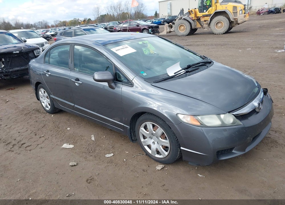 2011 HONDA CIVIC LX VIN: 19XFA1E57BE007524