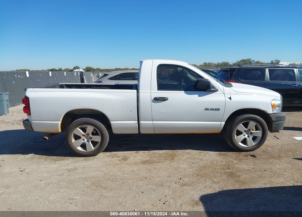2008 DODGE RAM 1500 ST/SXT VIN: 1D7HA16K38J175014