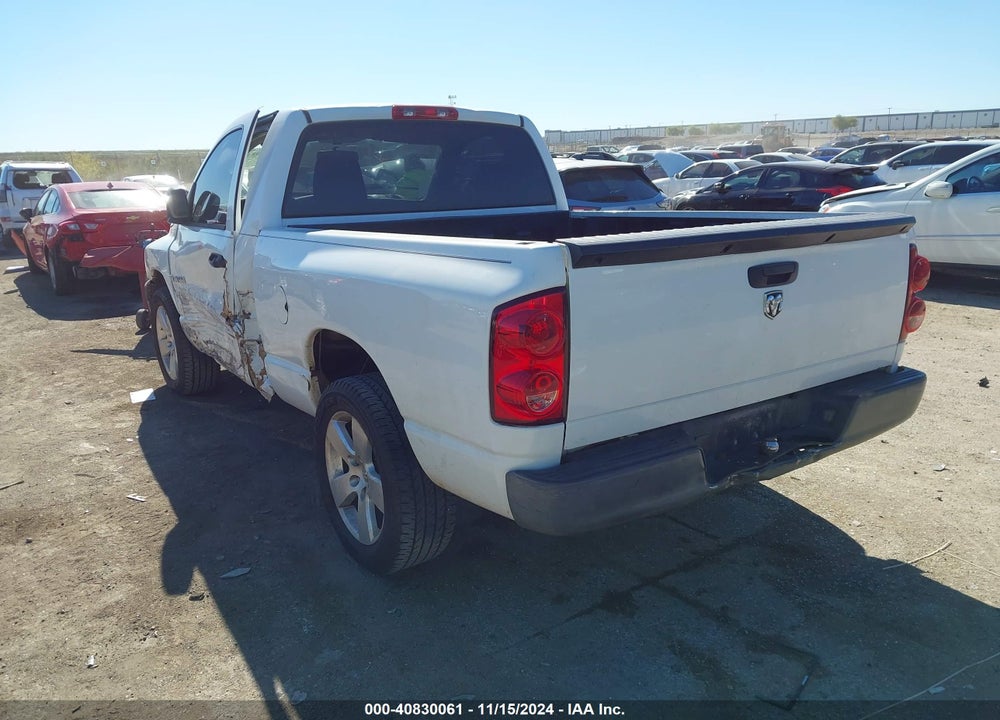 2008 DODGE RAM 1500 ST/SXT VIN: 1D7HA16K38J175014