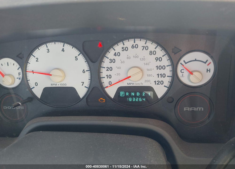 2008 DODGE RAM 1500 ST/SXT VIN: 1D7HA16K38J175014