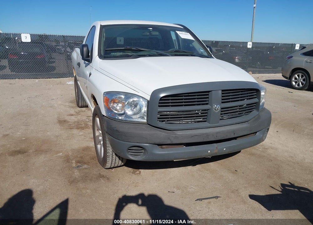 2008 DODGE RAM 1500 ST/SXT VIN: 1D7HA16K38J175014