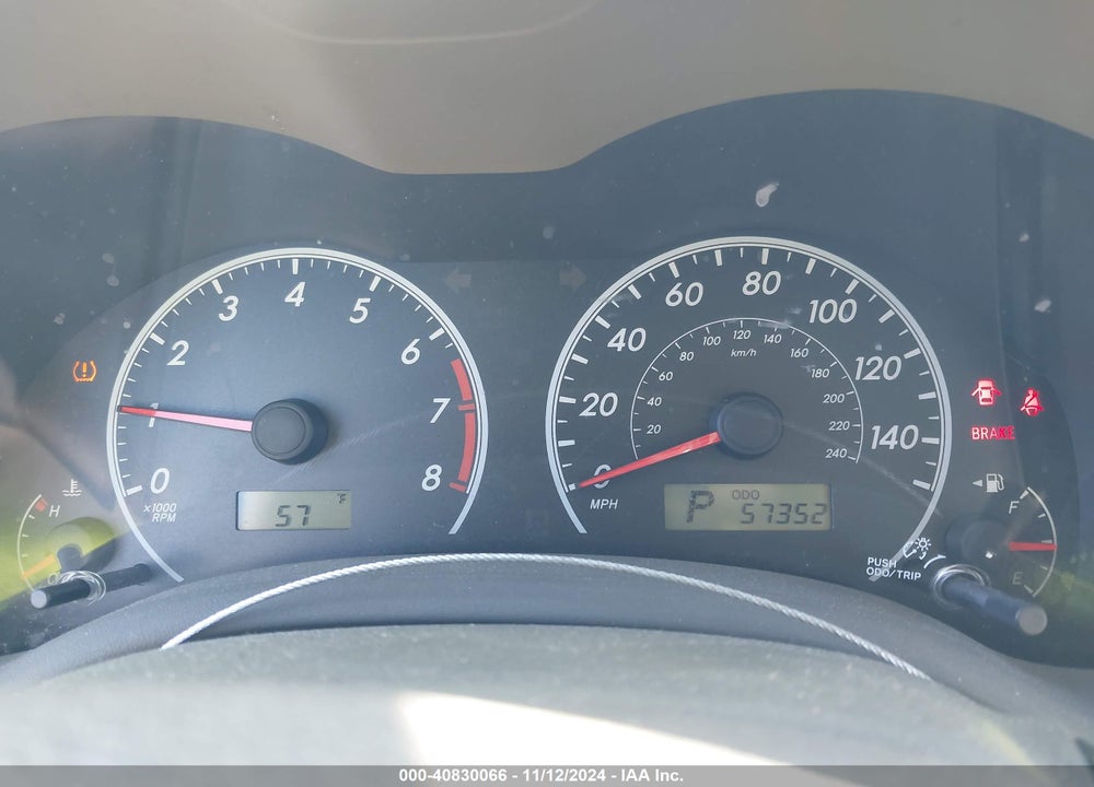 2010 TOYOTA COROLLA LE VIN: 1NXBU4EE1AZ287458