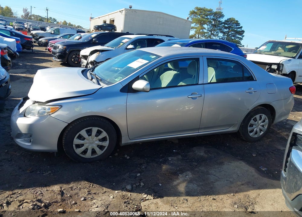 2010 TOYOTA COROLLA LE VIN: 1NXBU4EE8AZ190127