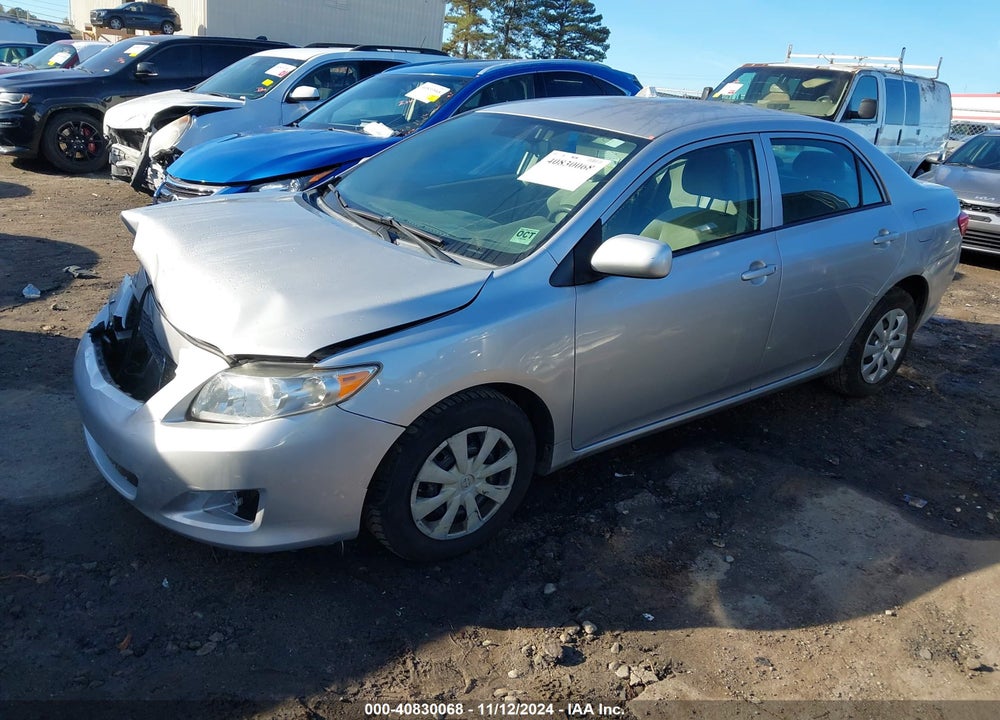2010 TOYOTA COROLLA LE VIN: 1NXBU4EE8AZ190127