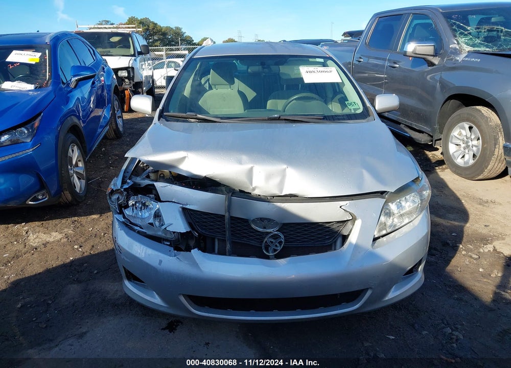 2010 TOYOTA COROLLA LE VIN: 1NXBU4EE8AZ190127