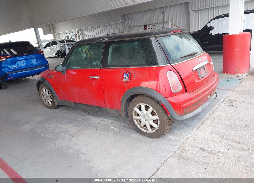2003 MINI COOPER VIN: WMWRC33423TJ51288