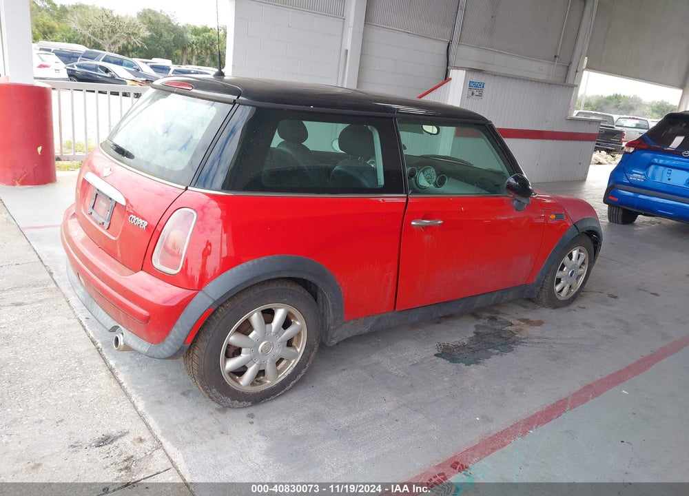 2003 MINI COOPER VIN: WMWRC33423TJ51288