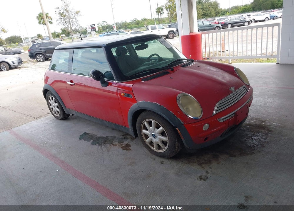 2003 MINI COOPER VIN: WMWRC33423TJ51288