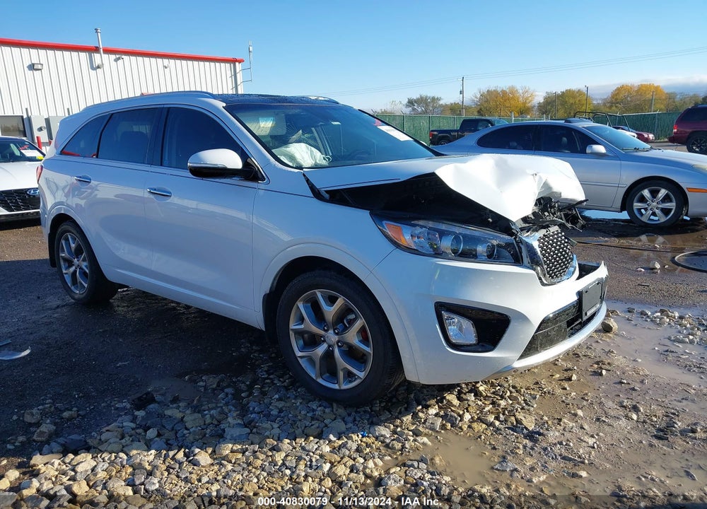 2017 KIA SORENTO 3.3L SX VIN: 5XYPK4A52HG295683