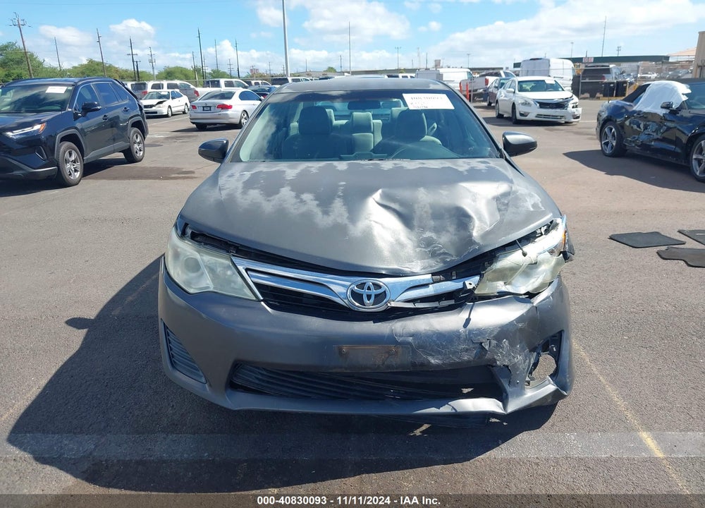 2012 TOYOTA CAMRY LE VIN: 4T1BF1FK7CU034337