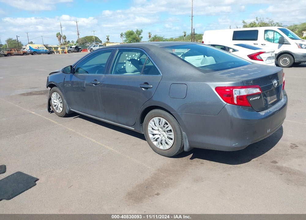 2012 TOYOTA CAMRY LE VIN: 4T1BF1FK7CU034337
