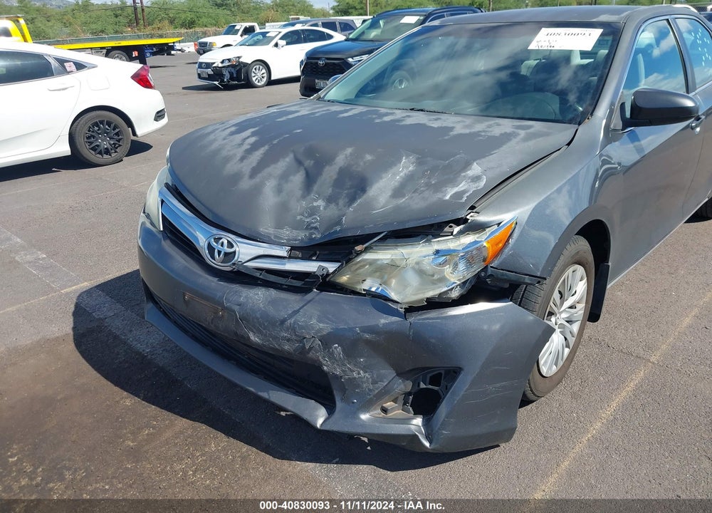 2012 TOYOTA CAMRY LE VIN: 4T1BF1FK7CU034337