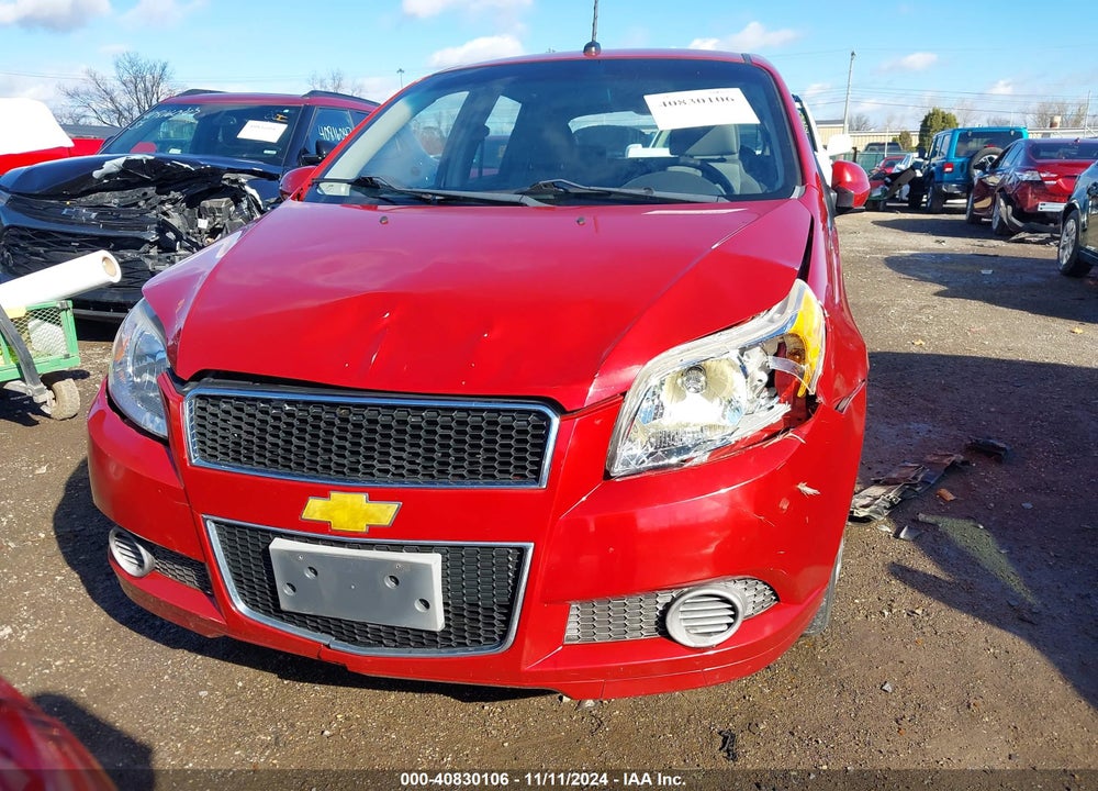 2011 CHEVROLET AVEO 1LT VIN: KL1TD6DE3BB173536