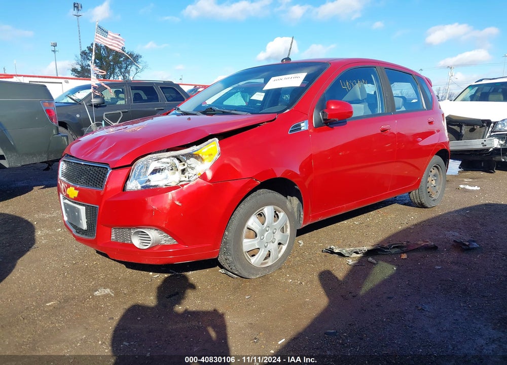 2011 CHEVROLET AVEO 1LT VIN: KL1TD6DE3BB173536