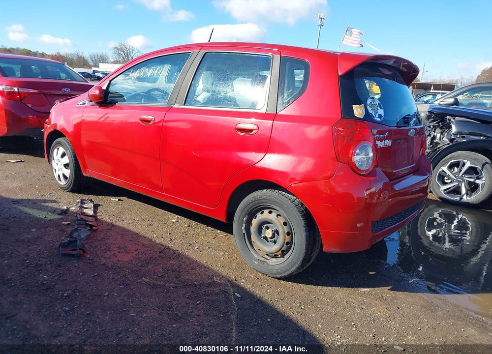 2011 CHEVROLET AVEO 1LT VIN: KL1TD6DE3BB173536
