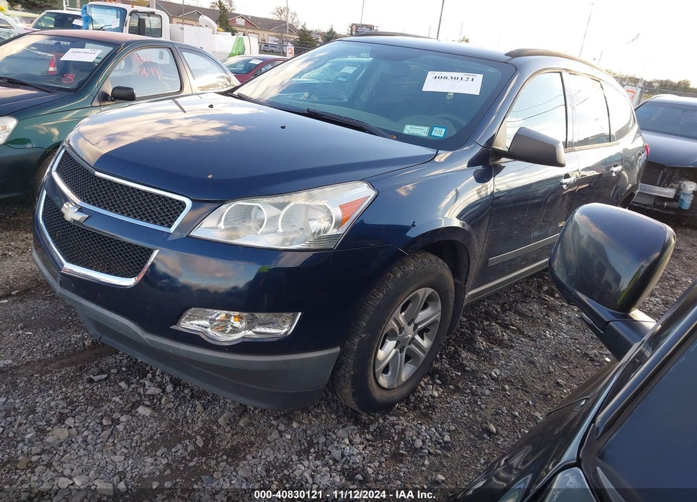 2011 CHEVROLET TRAVERSE LS VIN: 1GNKVFED9BJ193679