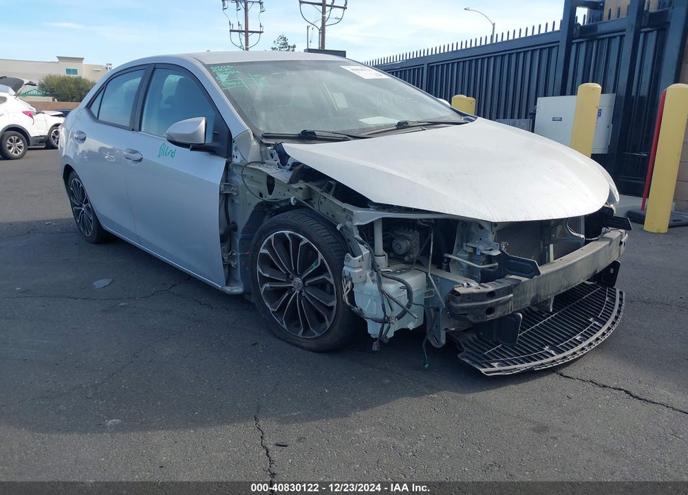 2016 TOYOTA COROLLA S PLUS VIN: 2T1BURHE3GC571712