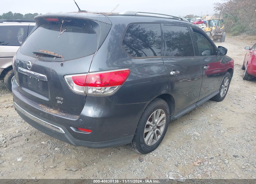 2013 NISSAN PATHFINDER SV VIN: 5N1AR2MM5DC678018