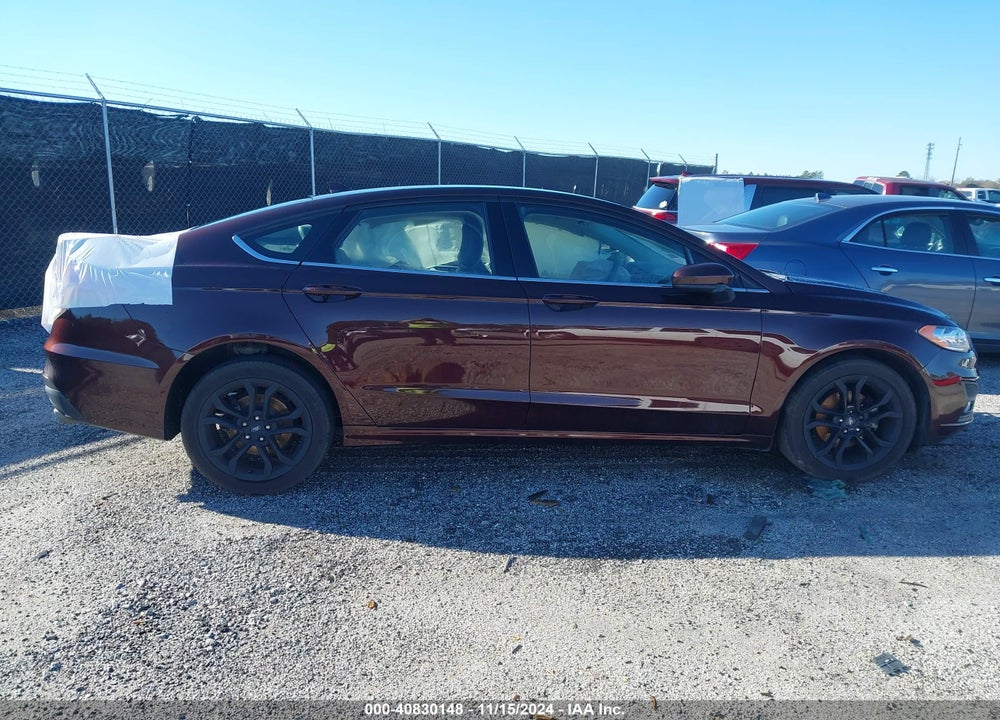 2019 FORD FUSION SE VIN: 3FA6P0HD7KR162567