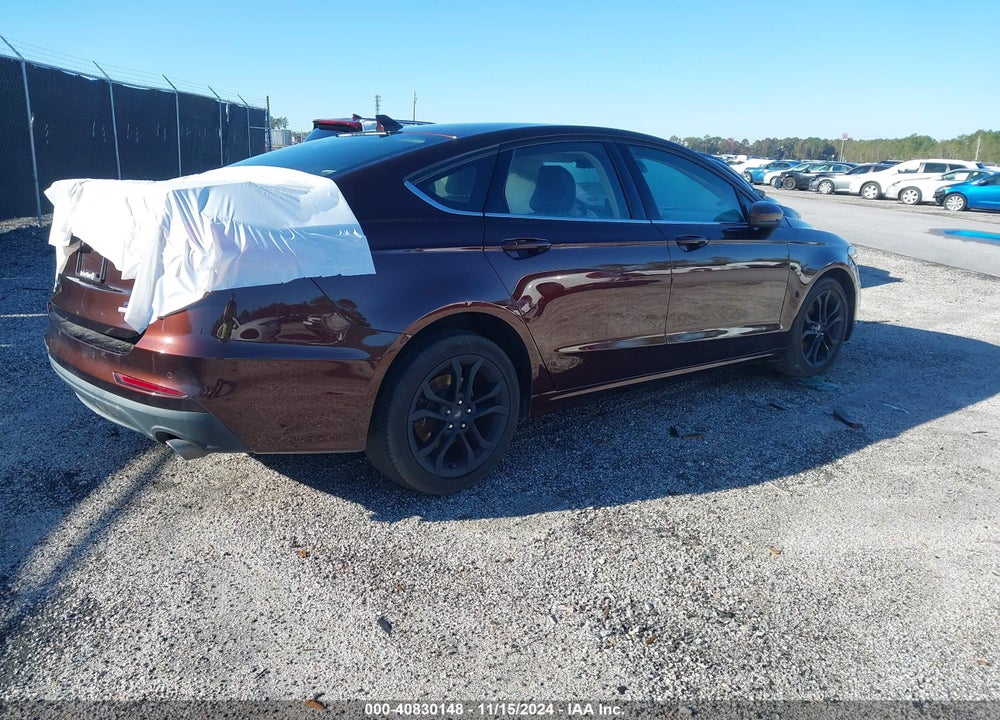 2019 FORD FUSION SE VIN: 3FA6P0HD7KR162567