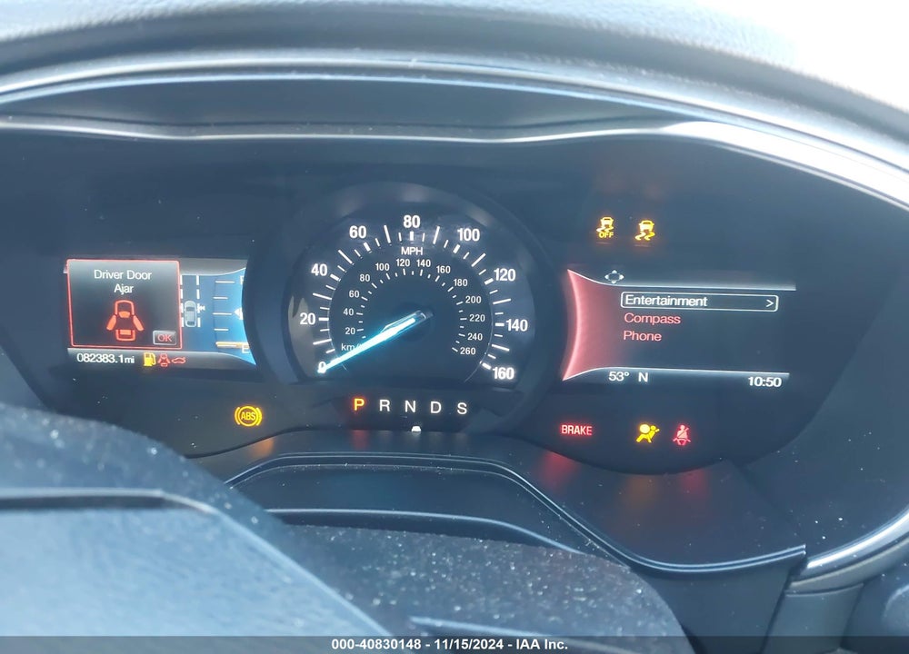 2019 FORD FUSION SE VIN: 3FA6P0HD7KR162567