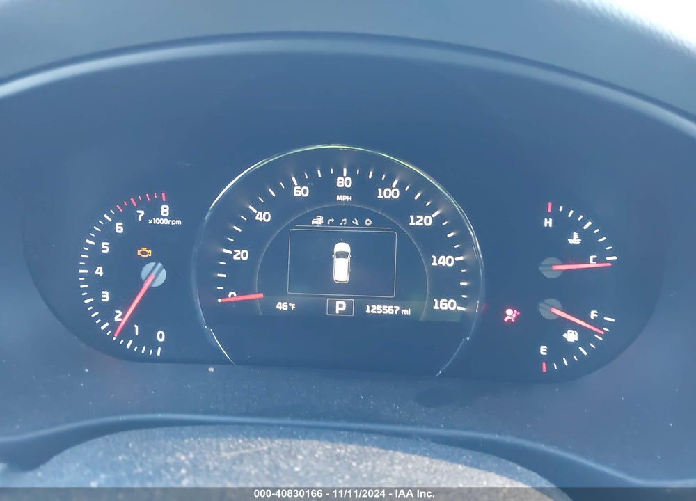 2016 KIA SORENTO 3.3L EX VIN: 5XYPHDA59GG161847
