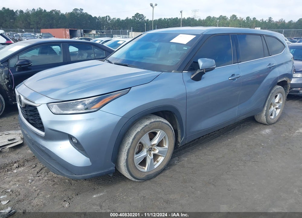 2021 TOYOTA HIGHLANDER VIN: 5TDZZRAH8MS089048