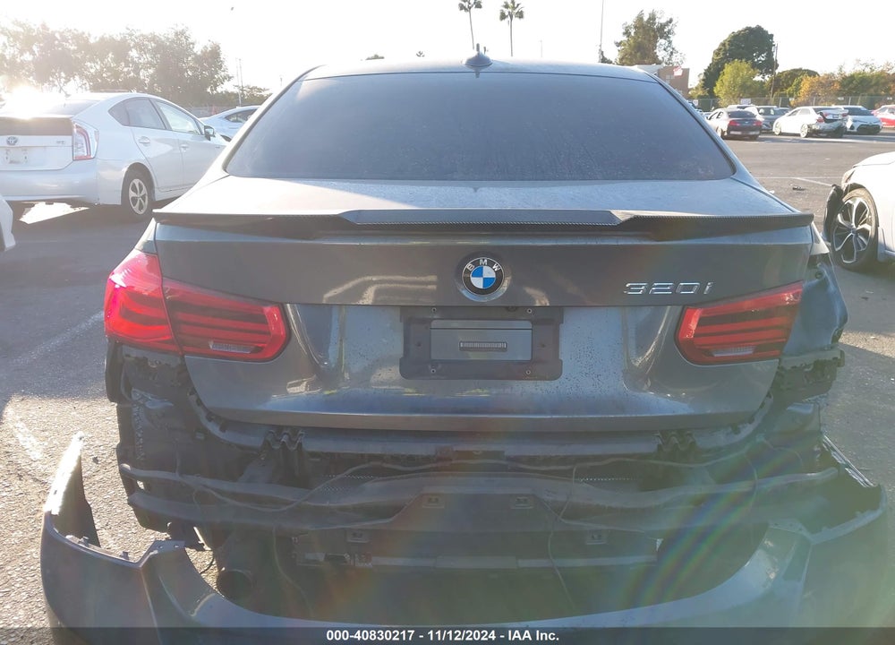 2017 BMW 320I VIN: WBA8E1G58HNU14487
