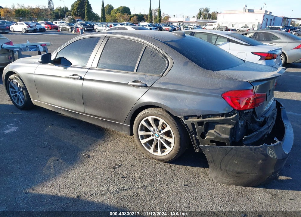 2017 BMW 320I VIN: WBA8E1G58HNU14487