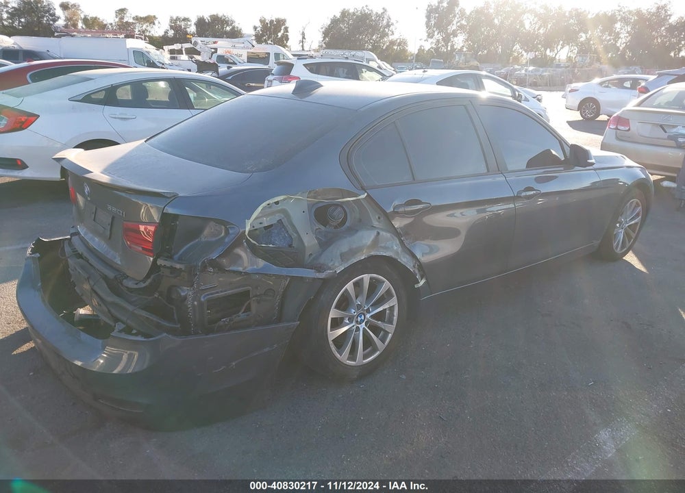 2017 BMW 320I VIN: WBA8E1G58HNU14487
