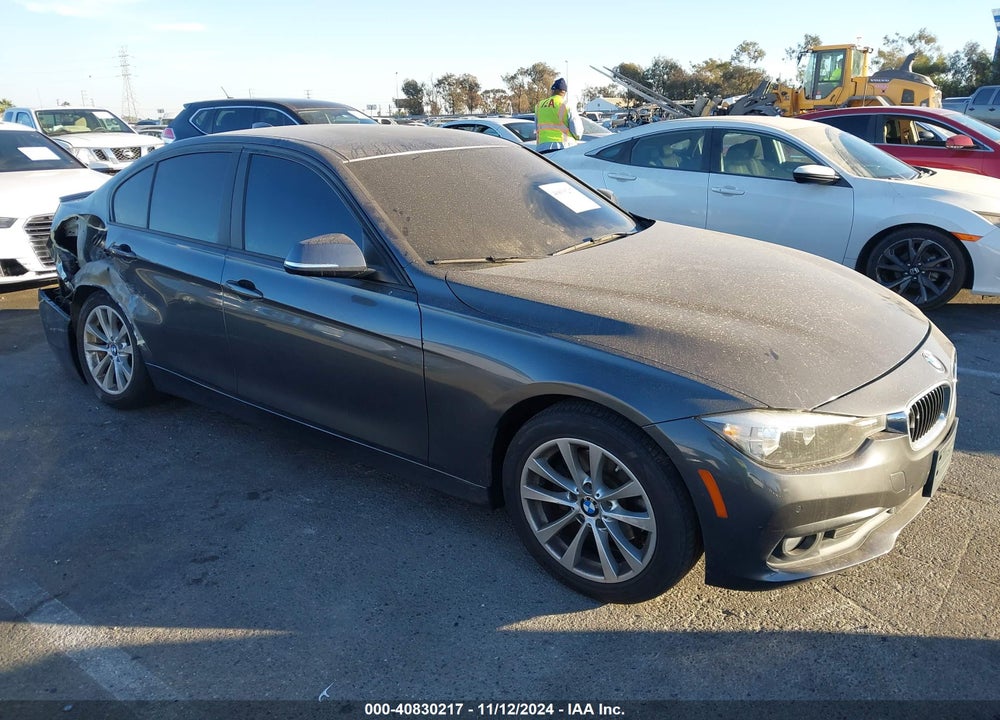 2017 BMW 320I VIN: WBA8E1G58HNU14487