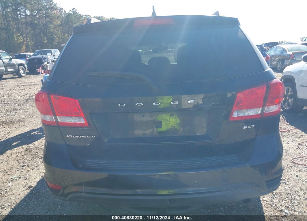 2016 DODGE JOURNEY SXT VIN: 3C4PDCBB5GT117864