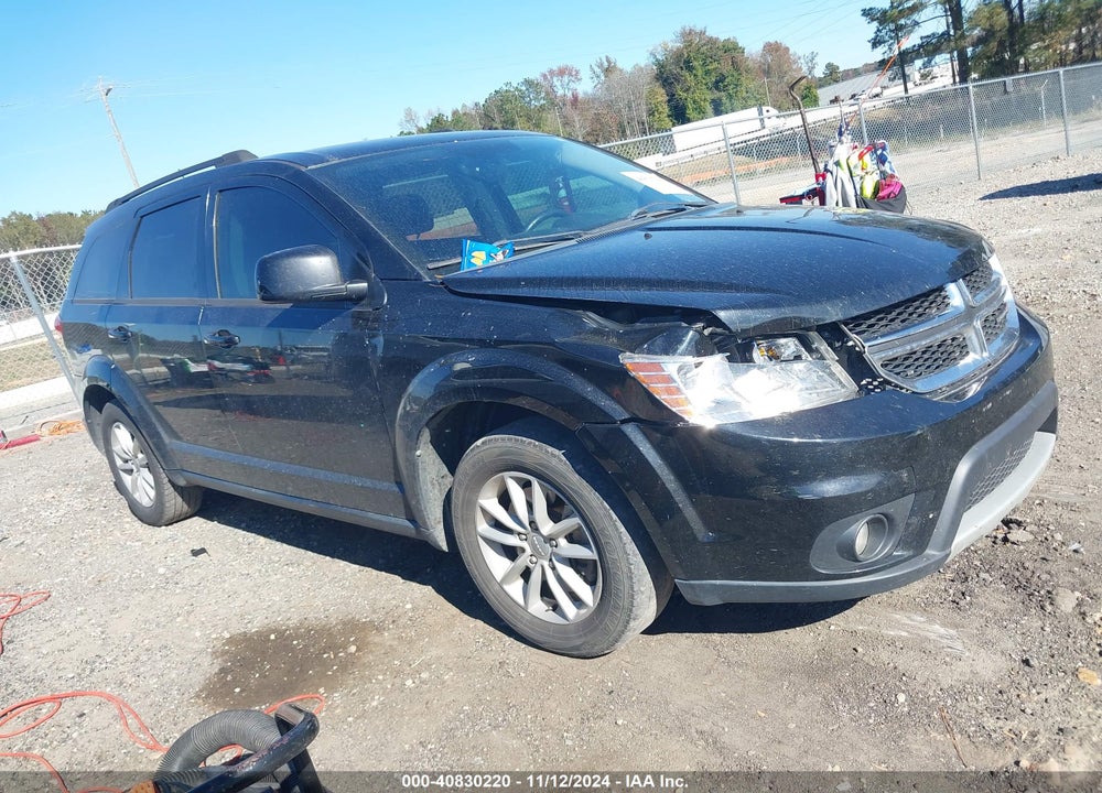 2016 DODGE JOURNEY SXT VIN: 3C4PDCBB5GT117864