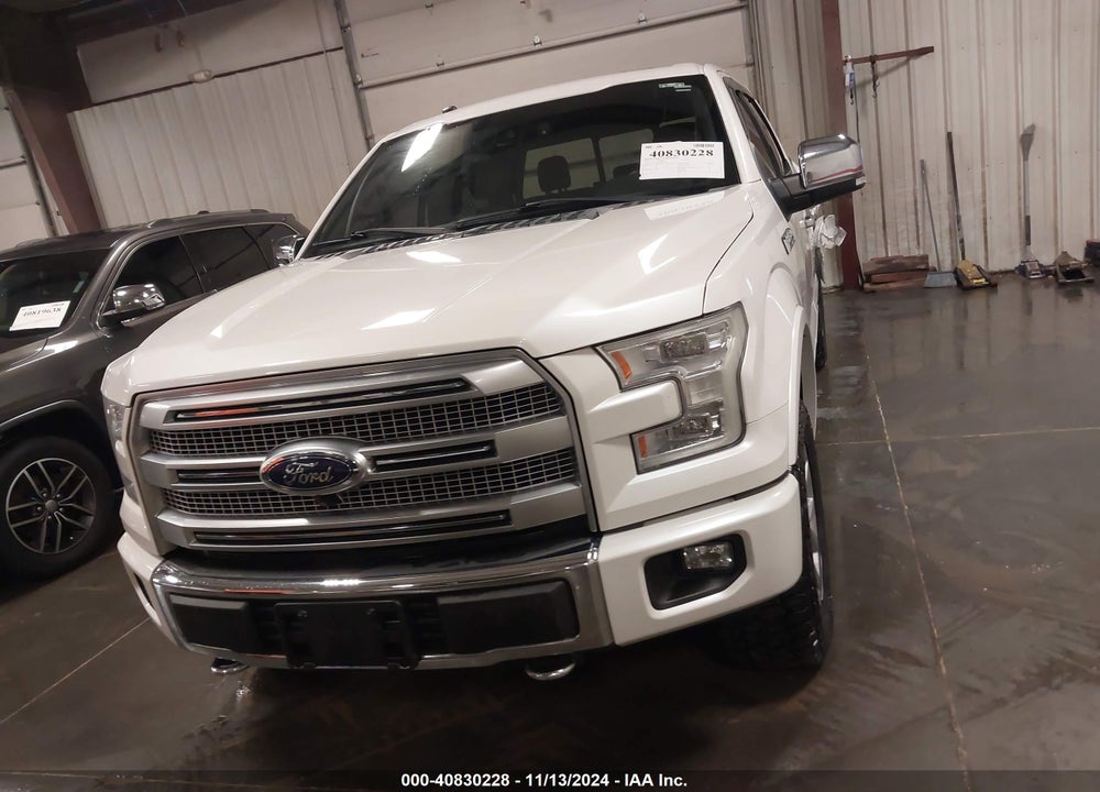 2017 FORD F-150 PLATINUM VIN: 1FTEW1EF0HFA93439