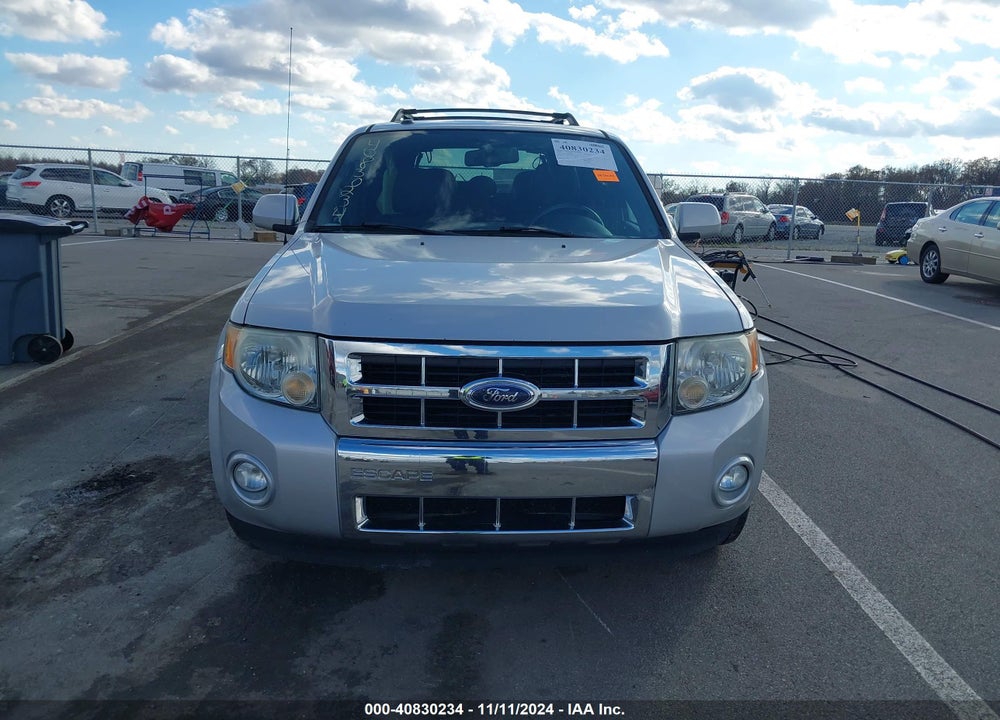 2009 FORD ESCAPE LIMITED VIN: 1FMCU94G89KA63535