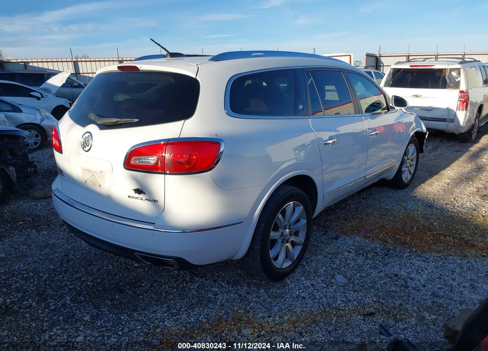 2016 BUICK ENCLAVE PREMIUM VIN: 5GAKRCKDXGJ258483